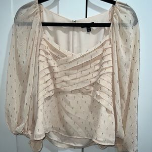 Chiffon Tinsle Shirt